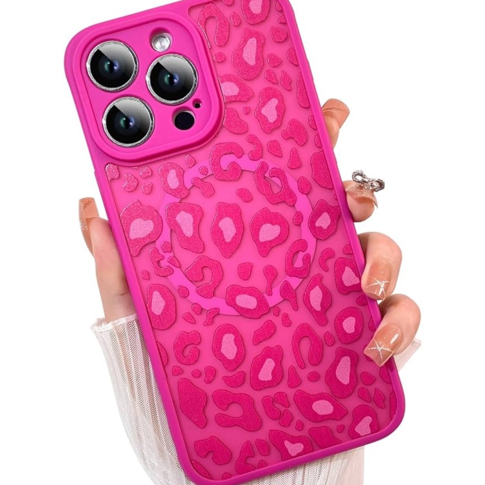 Pink Leopard Print iPhone 15 pro max case
Opened to offers!